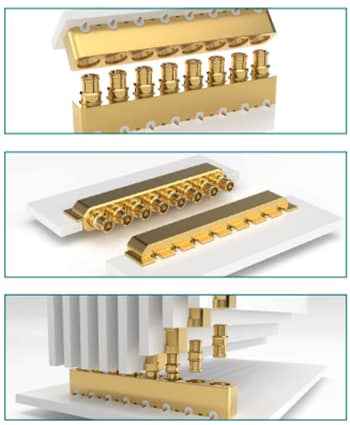 Samtec Magnum RF™ Steckverbinder / Kabelsätze